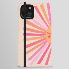 Sunshine – Pink iPhone Wallet Case