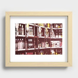 Liquor Store - Pop Art Recessed Framed Print