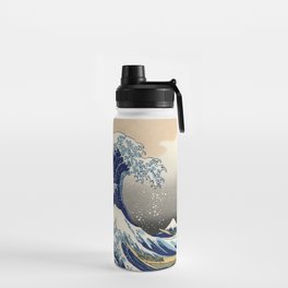 Hokusai - The great wave Water Bottle