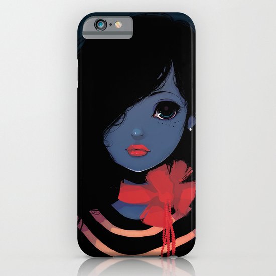 Blue. iPhone & iPod Case