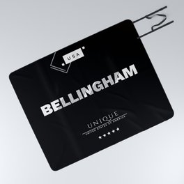 Bellingham - UNIQUE USA style - american city club - homeland feeling Picnic Blanket