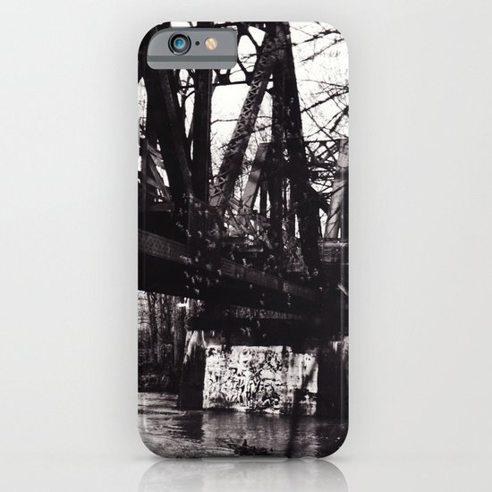 Stencil under the Bridge iPhone & iPod Case