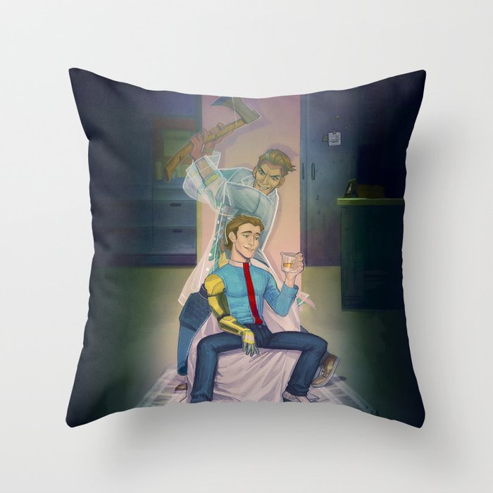 Hyperion Psycho Throw Pillow