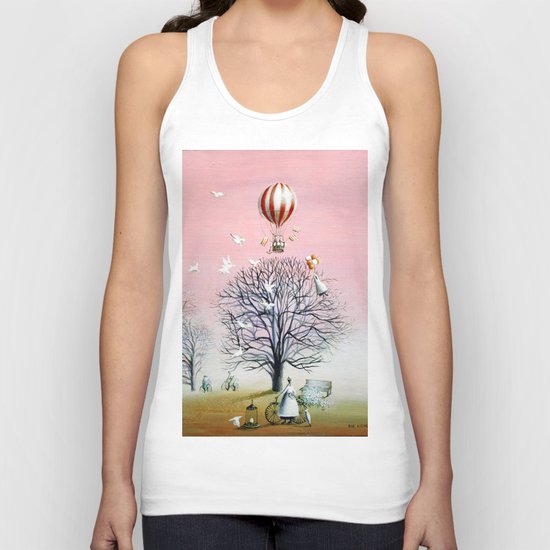 Baby's breath Unisex Tank Top
