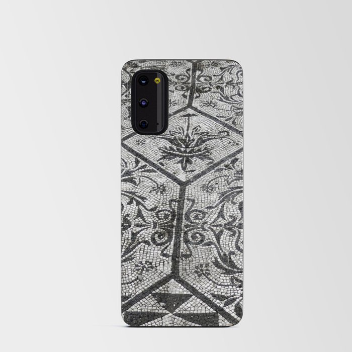 Black and White Mosaic I Android Card Case
