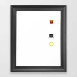 Coding Programmer Gift Medical Computer Developer Framed Art Print