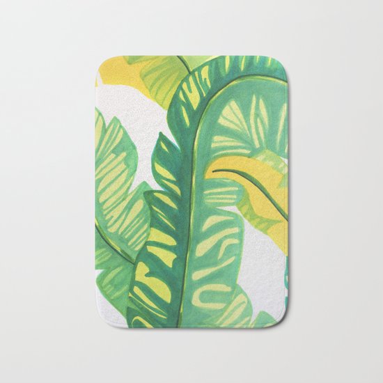Banana tropical Bath Mat