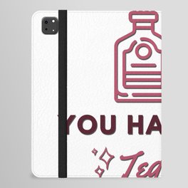 You Had Me At Tequila Cute Partying Humor iPad Folio Case