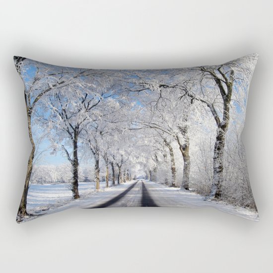 Winter-avenue Rectangular Pillow