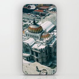 Mexico Photography - Big Palace In The Center Of Mexico City iPhone Skin