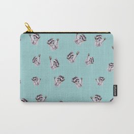 Playful Dancing Raccoons Edition 4 Carry-All Pouch