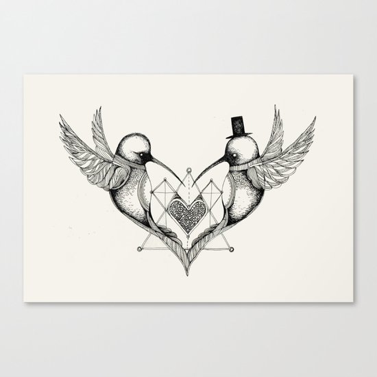 'Valentine's Day' Canvas Print