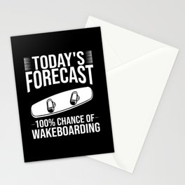 Wakeboarding Wakesurfing Boat Beginner Stationery Card