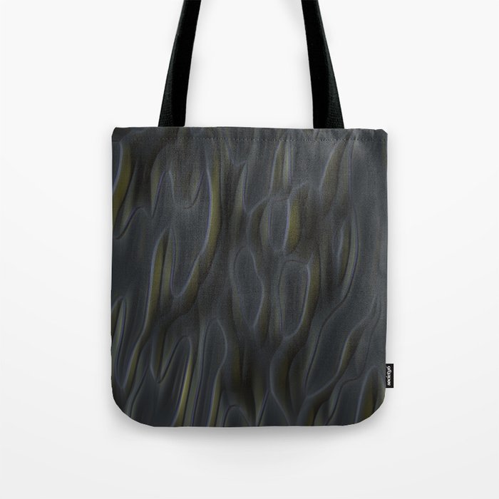 Dark elegant flow shapes Tote Bag