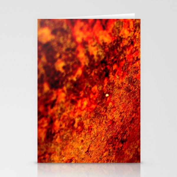 BURNT RUST Stationery Cards
