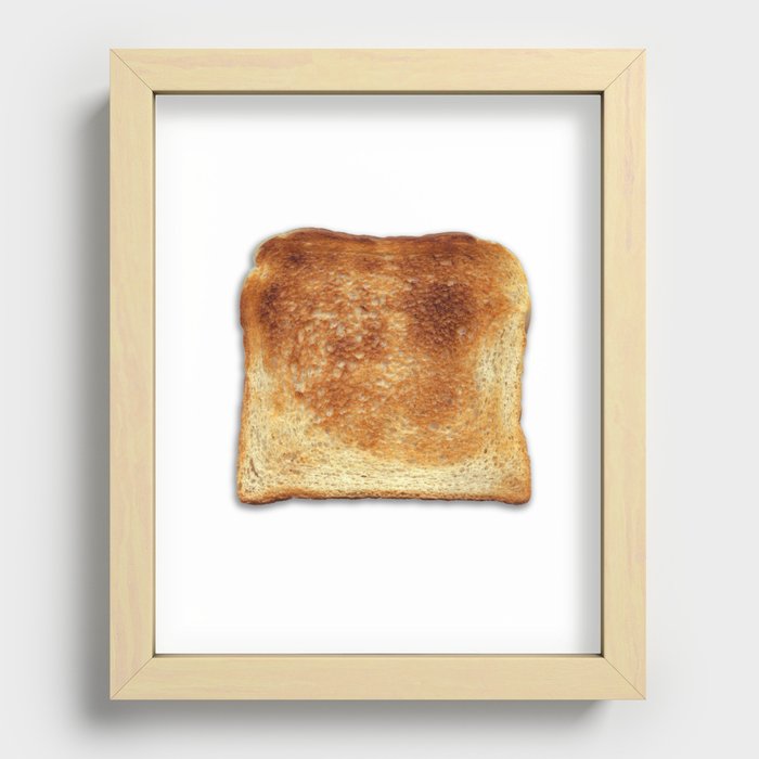 Toast Recessed Framed Print