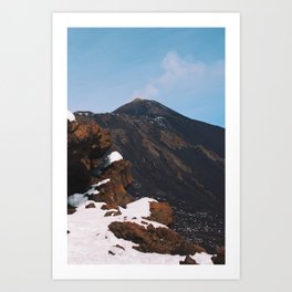 Mount Etna - Sicily Series Art Print