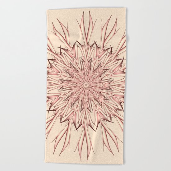 Mandala pastel Beach Towel
