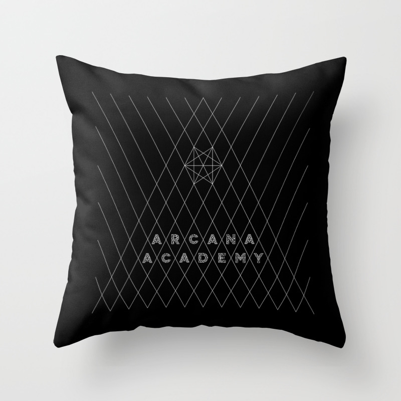 Arcana Academy Triangular Throw Pillow By Arcanaacademy Society6