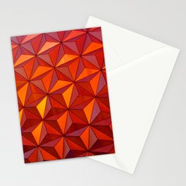 Geometric Epcot Stationery Cards