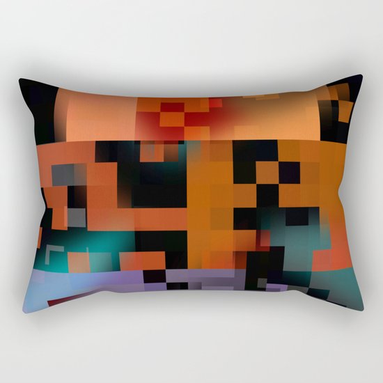 gettin' closer Rectangular Pillow