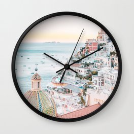 Dreaming of Amalfi Wall Clock