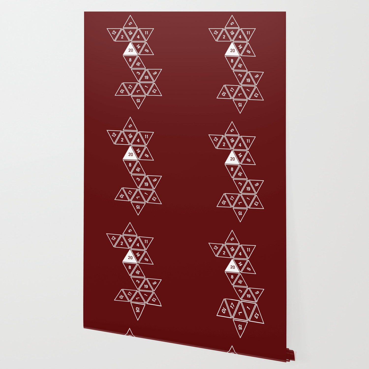 Red Unrolled D20 Wallpaper By Clarkstreetpress Society6 Search free d20 wallpapers on zedge and personalize your phone to suit you. red unrolled d20 wallpaper