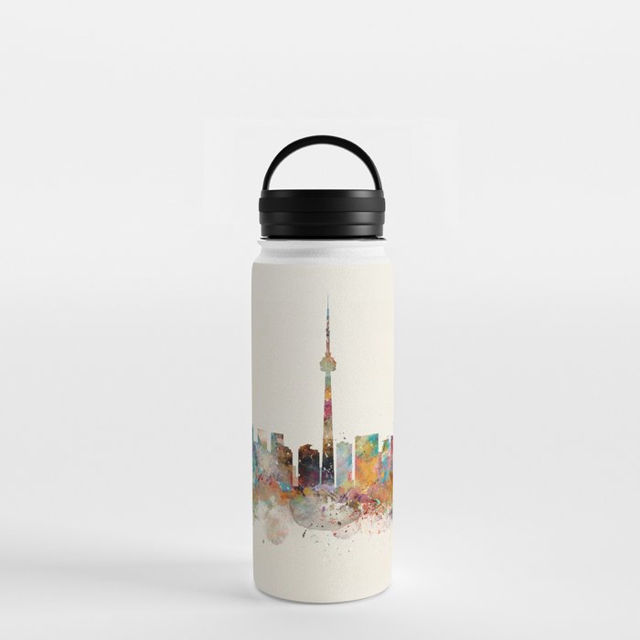 Toronto Ontario skyline Water Bottle