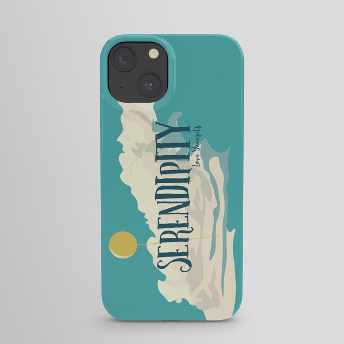 Serendipity iPhone Case by All I Do Is Draw Words