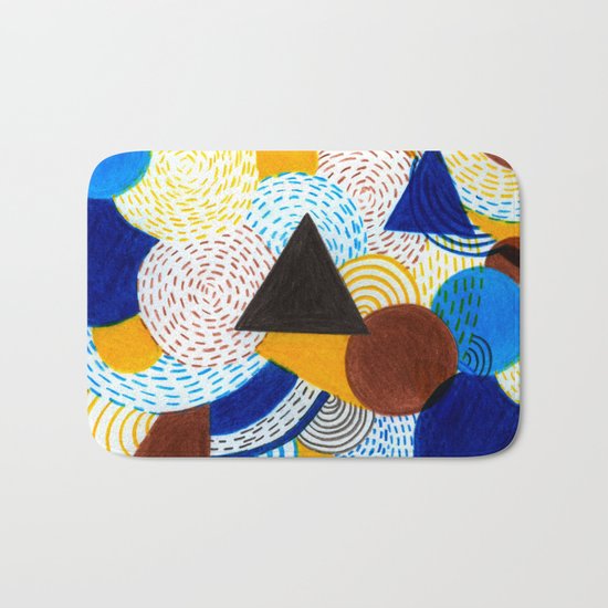 Cold sunshine Bath Mat