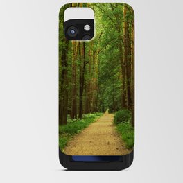 Forest path iPhone Card Case
