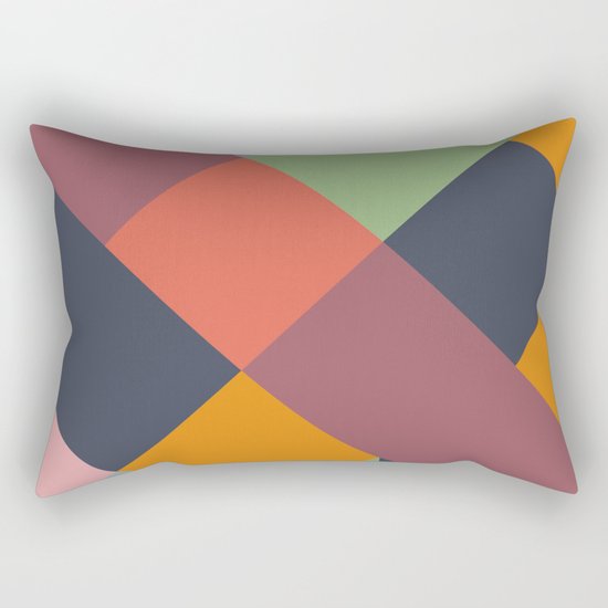 GEOMETRIC PATTERN 733 Rectangular Pillow