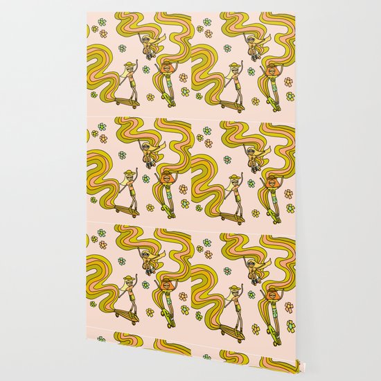 Girl Gang Dogtown And Z Girls Skateboard Girl Power By Surfy Birdy Wallpaper By Surfybirdy Society6
