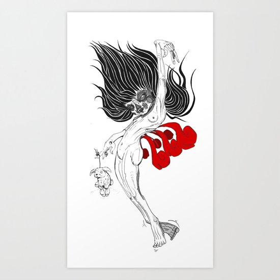Dance Of Death Art Print