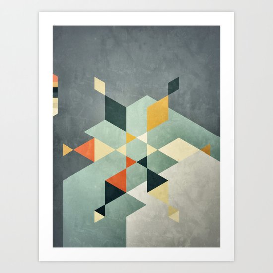 Shape_02 Art Print