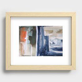 Landscape with Argonauts - Abstract 0025 Recessed Framed Print