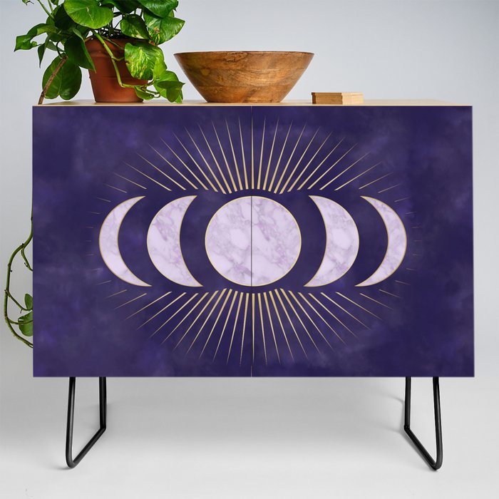 Purple Moon Credenza