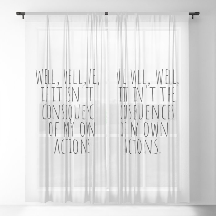 Sheer Curtain