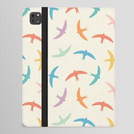 Pastel Tweet Symphony iPad Folio Case