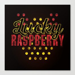 Lucky Raspberry Canvas Print