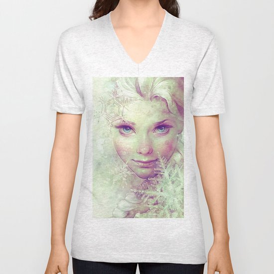 Elsa Unisex V-Neck