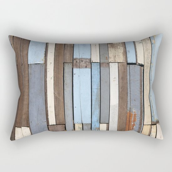 Vintage Wood Rectangular Pillow