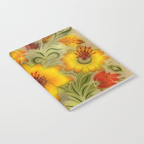 Shabby flowers #9 Notebook