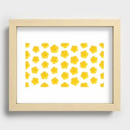 Mellow Yellow Recessed Framed Print