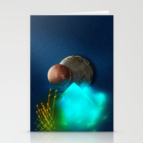 New worlds ripe for exploring Stationery Cards