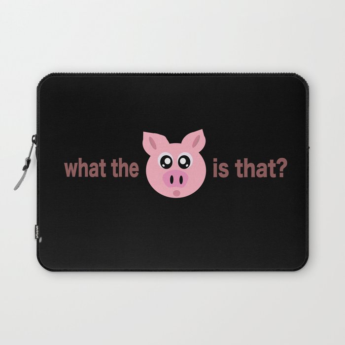 what the heo is that? Laptop Sleeve