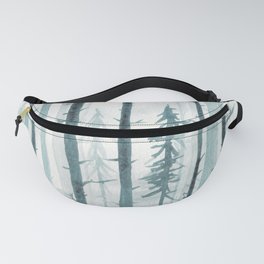 Blue Forest Fanny Pack