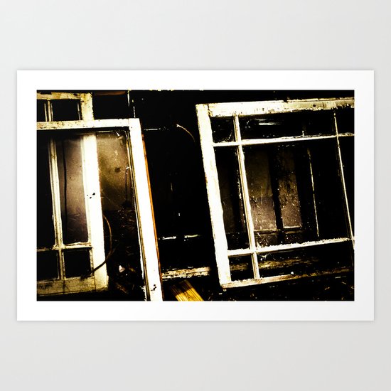Glass Art Print