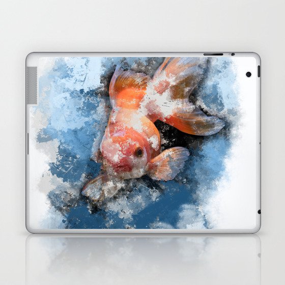Wish on a Goldfish Laptop & iPad Skin