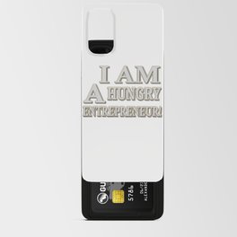 Cute Expression Design "HUNGRY ENTREPRENEUR". Buy Now Android Card Case